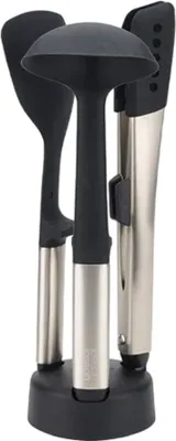 Produktbild von Joseph Joseph Elevate Fusion 3-tlg Utensilienset mit Ständer