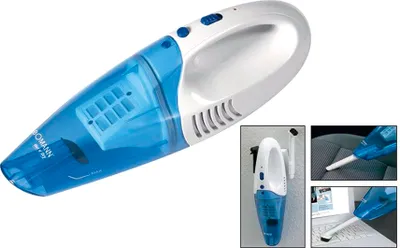 Zdjęcie produktu dla Bomann AKS 960 CB, Suchy i Mokry, Cykloniczny, Bez worka, Niebieski, Biały, Bateria, 3,6 V