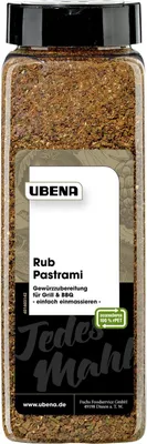 Zdjęcie produktu dla Ubena Pastrami Rub preparat przyprawowy aromatyczny i pikantny 580g