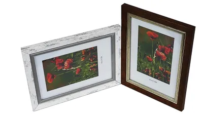 Immagine prodotto di GALERIE Multirama FLASH per foto 15 x 21 cm DOPPIO orizzontale/verticale BIANCO/ROSSO