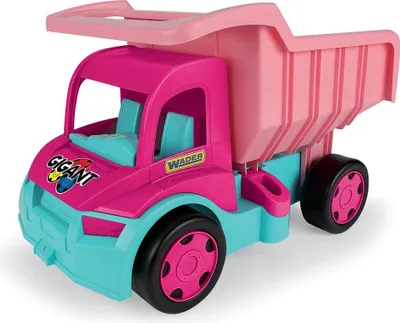 Image de Camion géant benne rose pour filles