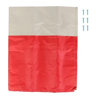 Obrázek produktu pro 132 x 226 cm, oxfordská tkanina 210D, venkovní zahradní markýza, střešní krytina, baldachýn na houpačku, zahradní doplňky (zelená, béžová, červená)