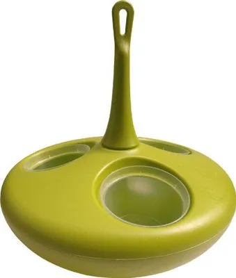 Imagen del producto de Soporte BHR SAPO40AN Apollo 40 para jardín, fabricado en plástico mediante un proceso de moldeo por soplado, de 39 cm de diámetro, color verde anís