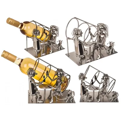 Produktbild von OOTB Metall-Flaschenhalter Liebespaar VIII