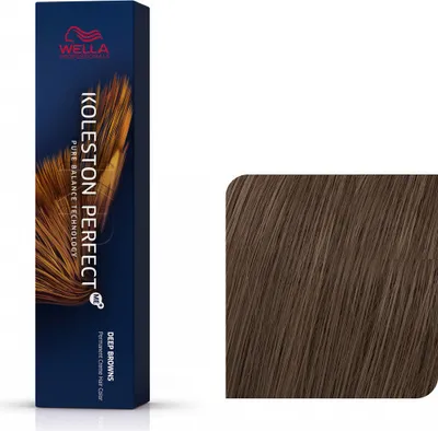 Image de Wella Koleston perfect Me+ Deep Browns 6/71 Marron Foncé Sable Cendré 60ml