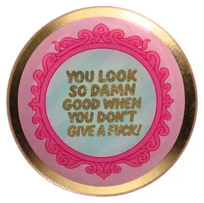 Produktbild von Gift Company Glasteller Love Plates You Look so Damn Good (10cm)