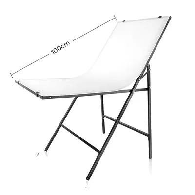 Obrázok produktu pre Fotografický stôl, nastaviteľná veľkosť, biele pozadie, 23,6X39,3 palca