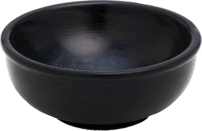 Produktbild von Räucherschale Schwarz Rauchgefäß 10cm Durchmesser Deko Schale Speckstein 7521