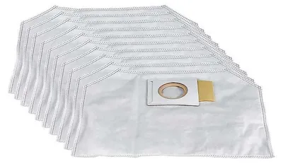 Image de Lot de 10 sacs à poussière MAKITA 197903-8 en papier filtrant pour aspirateur DVC260