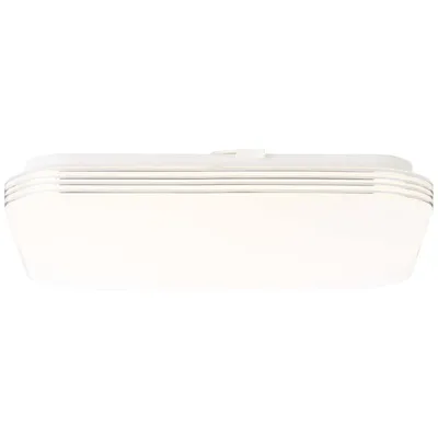 Produktbild von Brilliant Ariella LED Wand- und Deckenleuchte 34x34cm 24W Warmweiß Weiß Chrom G96964/05
