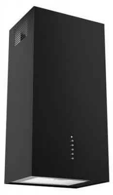 Produktbild von Akpo wk-4 cubera wl schwarz matt t520 m3 Haube / schwarzer Aluminiumfilter