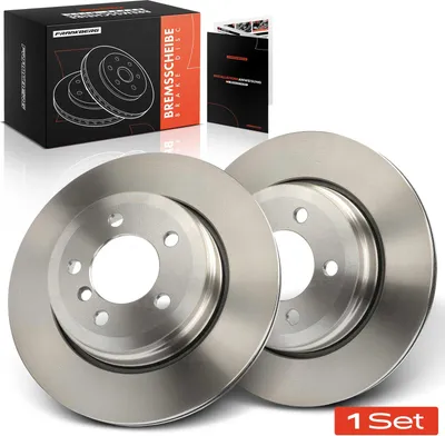 Obrázok produktu pre Frankberg 2x brzdové kotúče na zadnú nápravu pre BMW radu 7 E65 E66 E67 3.0L 3.6L 2001-2008