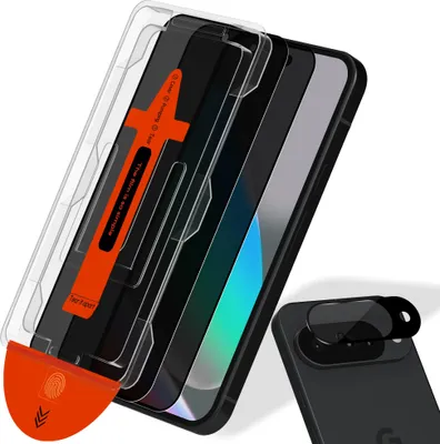 Zdjęcie produktu dla 2-pak Google Pixel 10 Szkło ochronne na ekran & 1-pak ochrona obiektywu - Szkło hartowane | [Automatyczna instalacja] - Bez bąbelków