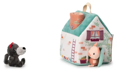 Obrázek produktu pro Interaktivní hračka Lilliputiens - vlk a 3 prasátka
