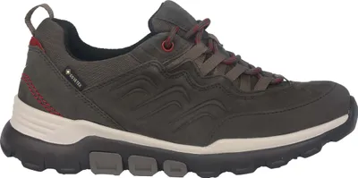 A side view of a single Gabor rollingsoft sensitive women's walking sneaker.