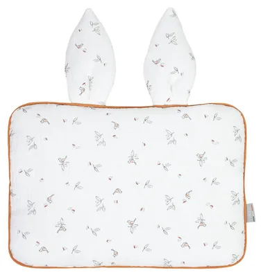 Produktbild von Flachkissen Melody - 25 x 35 cm - Weiß | by SEVIRA KIDS