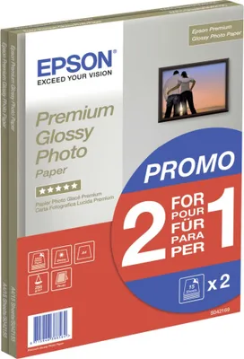 Obrázek produktu pro Epson Lesklý fotografický papír A4 Premium Glossy 255 g/m2, 30 listů, Premium-gloss, 255 g/m², A4, 30 listy, - SureColor SC-T7200D-PS - SureColor SC-T7200D - SureColor SC-T7200-PS - SureColor SC-T7200 -..., 1 kusů