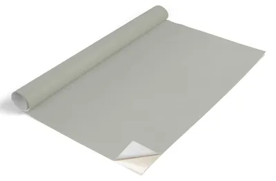 Produktbild von Tulup Möbelfolie - Klebefolie Möbel - Selbstklebende Folie 65x130 cm - Möbelfolie Schrank - Folie für Möbel - Möbelfolie Küche - Wasserdicht - Abwaschbar - Selbstklebend - Luftblasenfrei - Neutralgrau