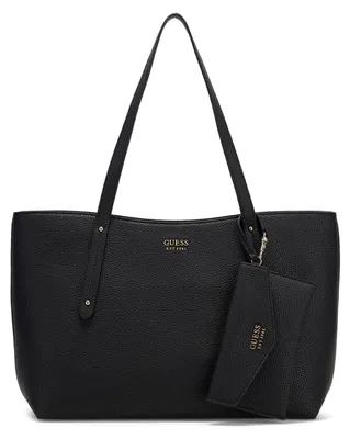 Productafbeelding van Guess Brenton Top Zip Tote - Shopper, 36 cm (zwart)