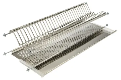 Abtropfgestell für Hängeschrank, 80 cm, Edelstahl