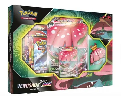 Obrázek produktu pro Pokémon TCG: Venusaur VMAX Battle Box.