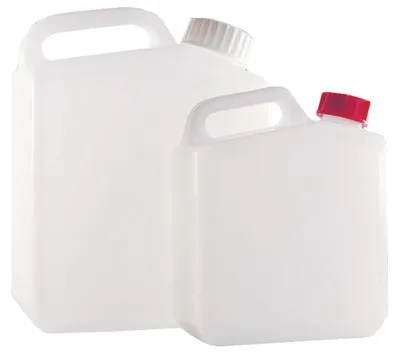 Jerrycan PE GL 45 2,5 l weiß mit Schraubverschluss