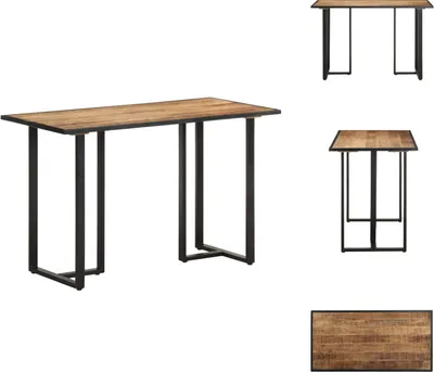 Obrázok produktu pre vidaXL Jedálenský stôl 120 cm Hrubé mangové drevo - Jedálenské stoly