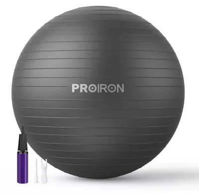 Zdjęcie produktu dla Piłka fitness do ćwiczeń, antysprzężna piłka do jogi o średnicach 55 cm, 65 cm i 75 cm, z pompą ręczną
