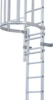 Produktbild von Euroline Leichtmetall-Notabstiegsleiter Aluminium blank
