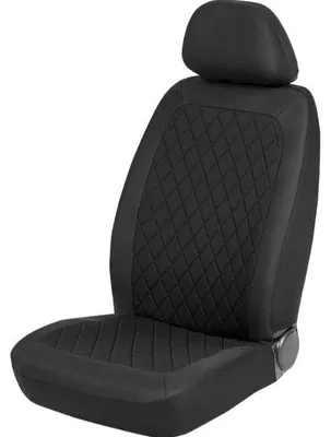 Produktbild von CARPOINT Auto Sitzschonbezug Sitzbezüge Set Vorne Polyester Schwarz