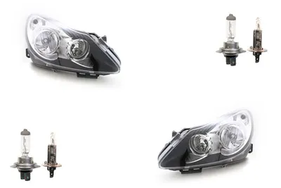 Obrázok produktu pre Johns, vhodné pre svetlomety Opel Corsa D 06-10 sada s H7/H1 li+re ?ierna/chróm
