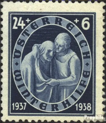 Produktbild von Briefmarken Österreich 1937 Mi 644 postfrisch Winterhilfe