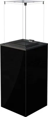 Zdjęcie produktu dla Grzejnik Patio Mini szklany czarny sterowanie ręczne 8,2kW