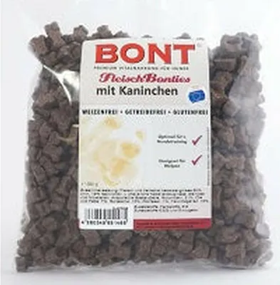 Produktbild von Fleisch-Bonties Kaninchen 500g