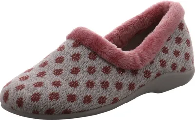 Produktbild von Dinamic Damen Hausschuh Rosa Grau