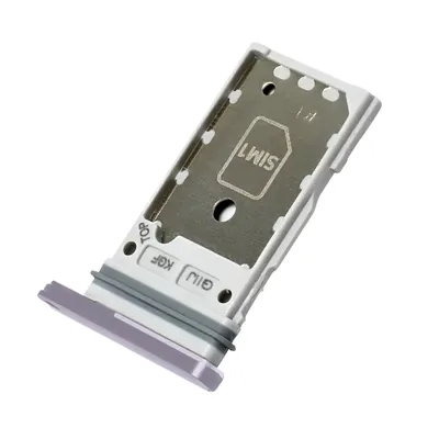 Produktbild von Samsung, SIM-Kartenhalter für Samsung S21 FE Dual Nano SIM, Lavendel