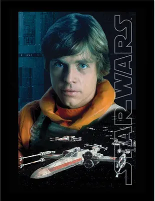 Produktbild von Star Wars - Gerahmtes Poster "Luke Key Art" PM10493 (40 cm x 30 cm) (Bunt)