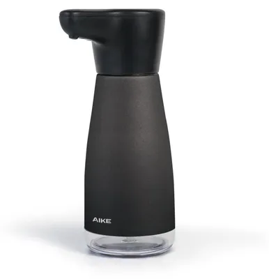 Produktbild von Seifenspender Automatisch Edelstahl 420 ml Wiederaufladbar USB IPX7 Wasserdicht Schwarz