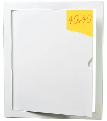 Produktbild von airRoxy Revisionsklappe Kunststoff weiß robust 40x40 cm