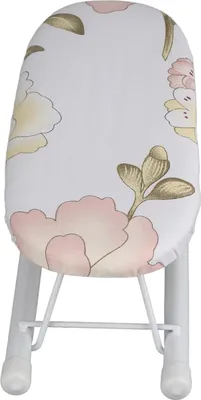 Produktbild von Zusammenklappbares platzsparendes Mini-Bügeleisen für Zuhause und Reisen mit Blumenmuster