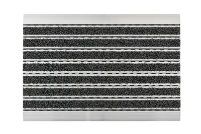 Immagine prodotto di Elegant Mat antracite 60x40cm tappetino d'ingresso ALU tappetino per porta zerbino