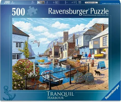 Produktbild von RAVENSBURGER Puzzle Klidný př ístav 500 dílků