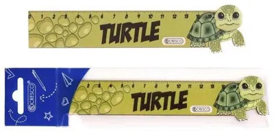Produktbild von Holzlineal „Schildkröte“ – Cresco