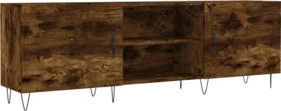 Produktbild von vidaXL TV-Schrank Räuchereiche 150x30x50 cm Holzwerkstoff