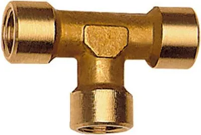 Image de RIEGLER Raccord en T intérieur/intérieur/intérieur, raccordement : 3/8 pouces