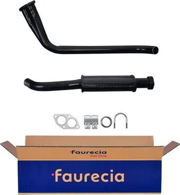 Produktbild von HELLA 8LB 366 021-721 Vorschalldämpfer Schalldämpfer passend für MERCEDES-BENZ 190 (W201)