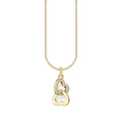 Produktbild von Thomas Sabo Golden Symbols KE2267-414-14-L45V Damenhalskette
