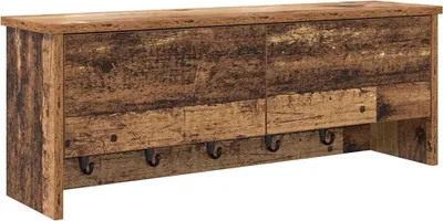 Obrázok produktu pre vidaXL Nástenný nočný stolík Staré drevo 80 x 20 x 30 cm Drevený materiál