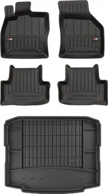 Produktbild von 3D Gummimatten Set für Skoda Karoq ab 2017