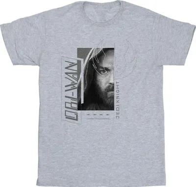 Produktbild von Star Wars - "Jedi" T-Shirt für Herren BI16841 (3XL) (Grau)